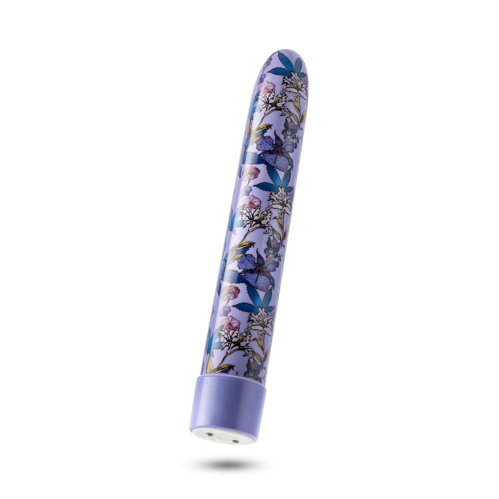 Limited Addiction By Blush® | Floradelic Slimline Purple Vibrator with Powerful RumboTech™ Technology、mySite、bottomscart