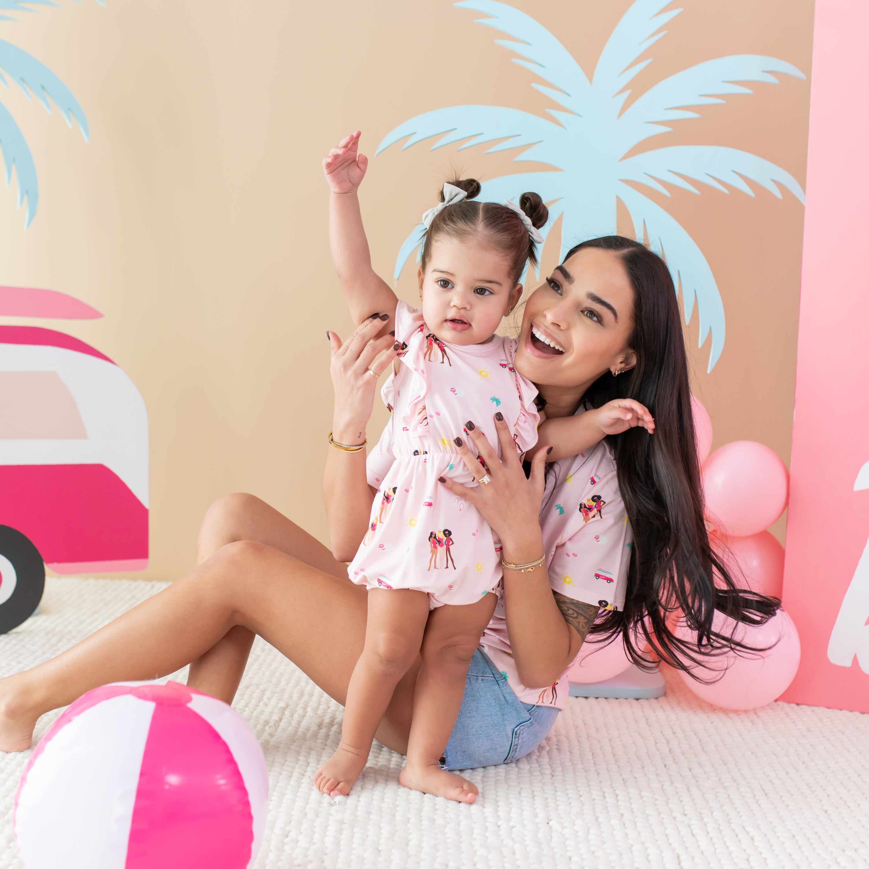  Bubble Romper in Barbie™ Beach、mySite、layawaytickets