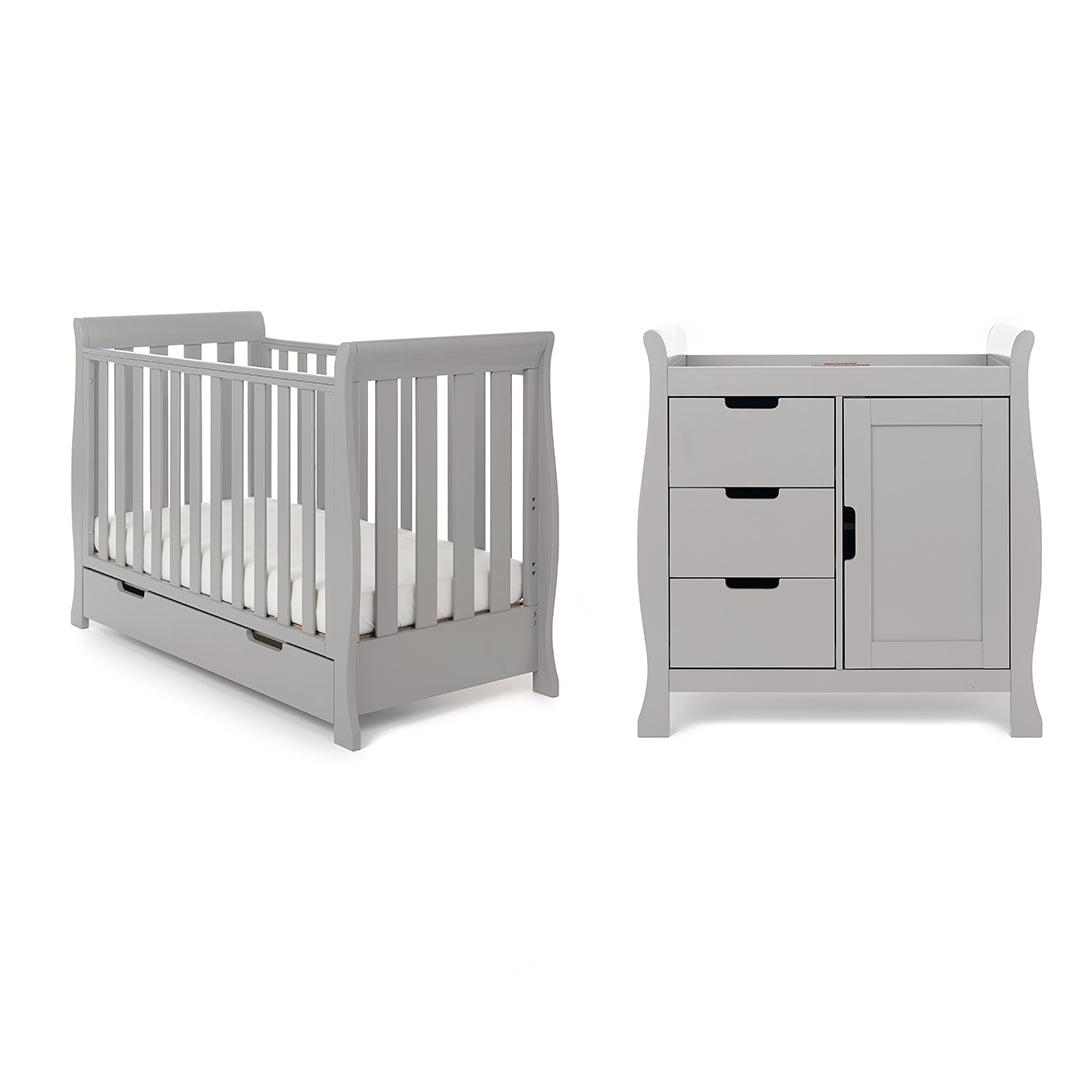  Obaby Stamford Mini 2 Piece Room Set - Warm Grey、mySite、merchandisen