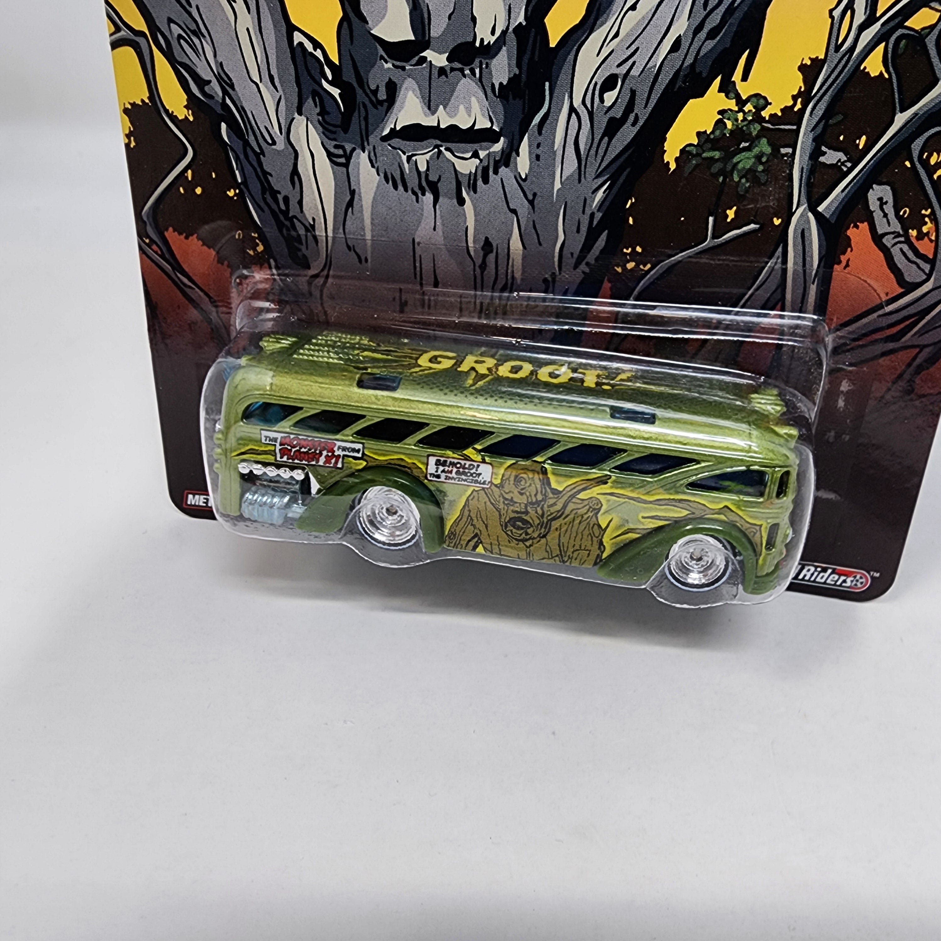 Surfin School Bus Groot Marvel* Hot Wheels Pop Culture、mySite、hgirdovlk