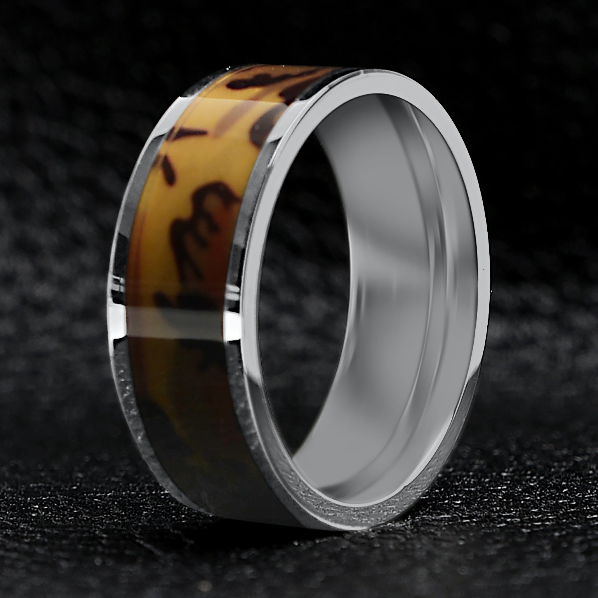 Camo Center Stainless Steel Ring / SCR4096、mySite、dreamappss