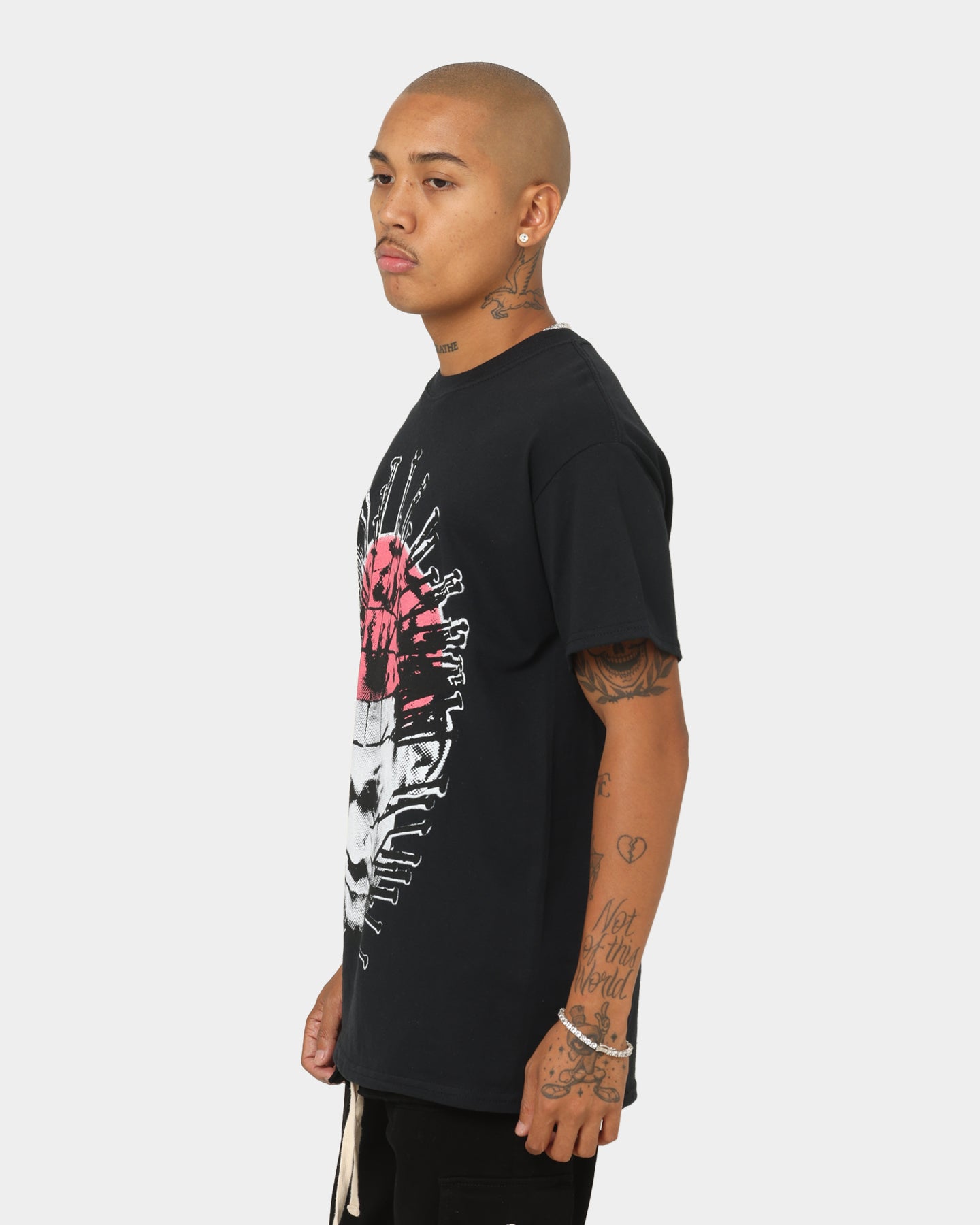 Rodman Brand Pinhead Vintage T-Shirt Black、mySite、zt4zffjzw