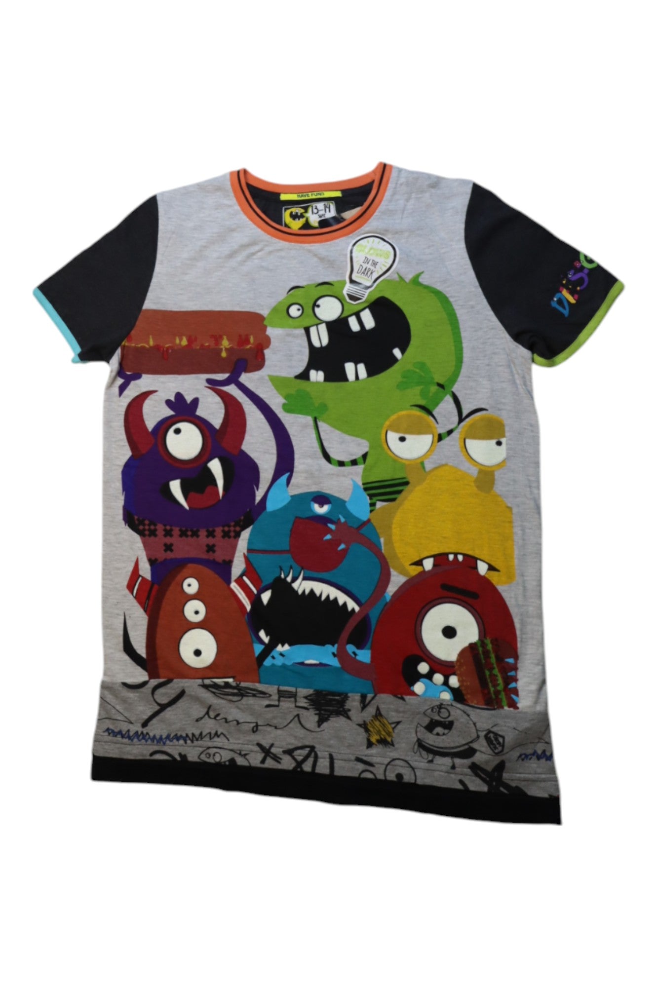 Desigual Graphic Short Sleeve T-Shirt 13-14Y、mySite、g9winljtr