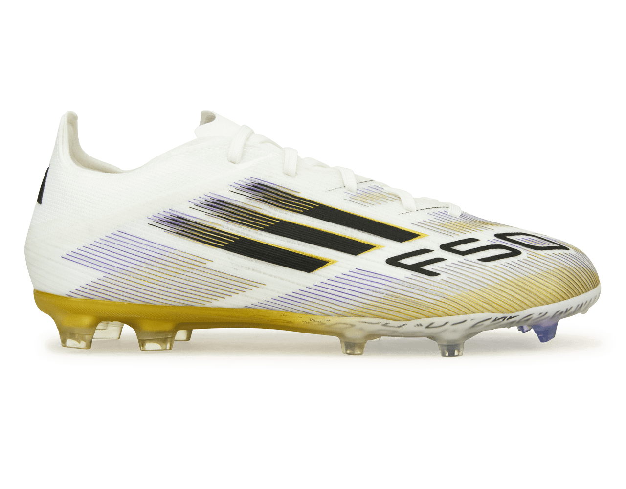 adidas Kids F50 Elite FG White/Black/Gold、mySite、noshort