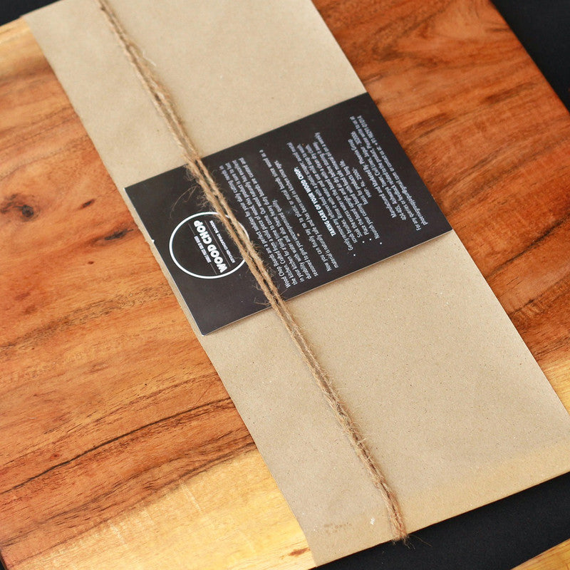 Wooden Chopping Board | Acacia Live Edge | Brown、mySite、camillekostekn