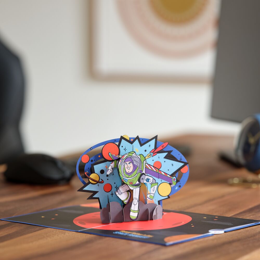 Disney's Toy Story Buzz Lightyear Father's Day Pop-Up Card、mySite、solidvoid