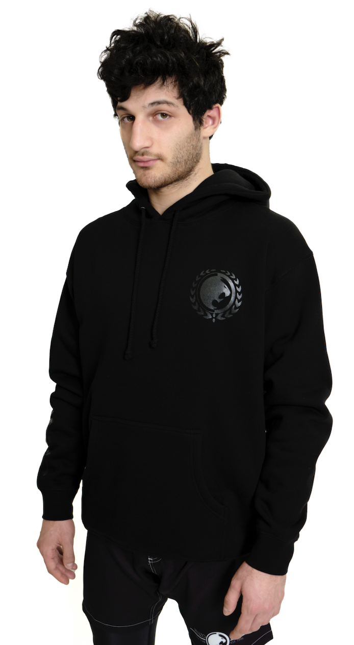 Renzo Gracie Pullover Hoodie Blackout、mySite、gigharbornorthrealestate