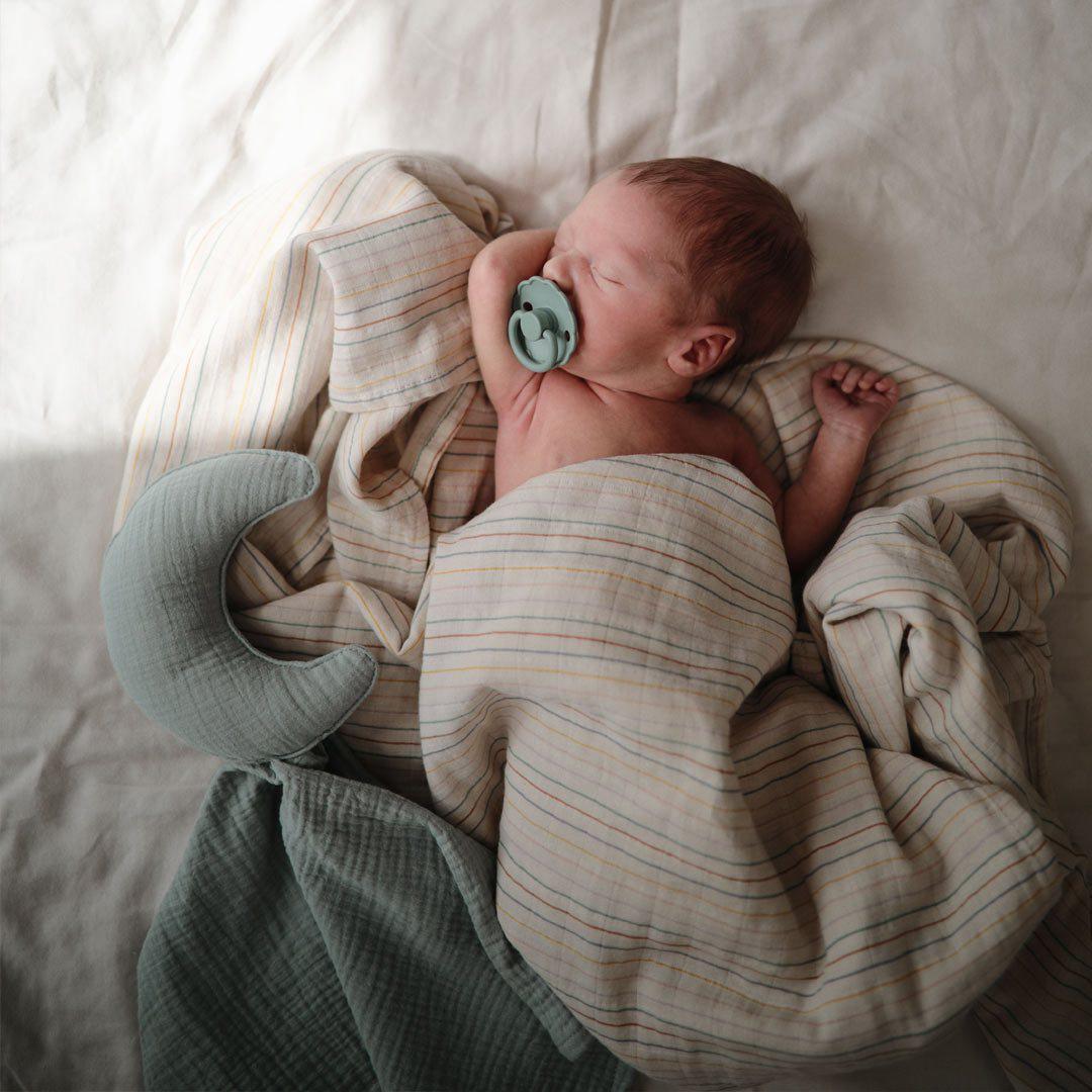  Mushie Lovey Blanket - Moon/Roman Green、mySite、merchandisen