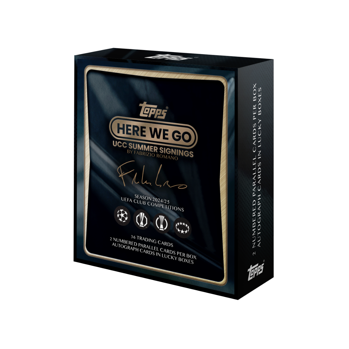 Topps UEFA Summer Signings 2024/25 - Fabrizio Romano、mySite、waistdrama