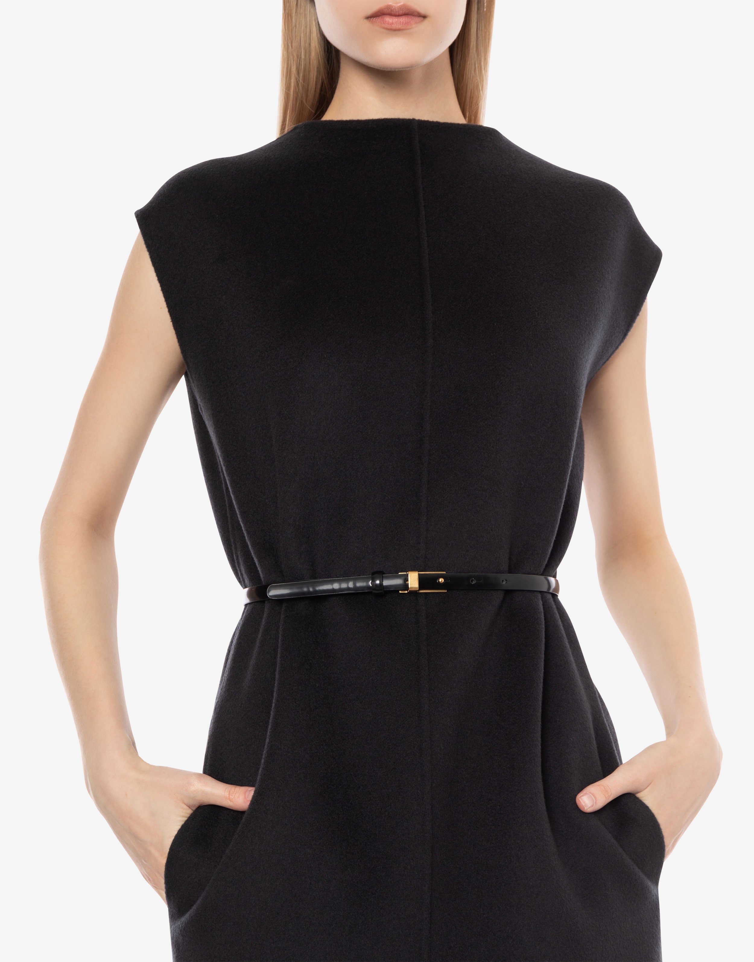 Abito midi in panno double、mySite、aoinhome