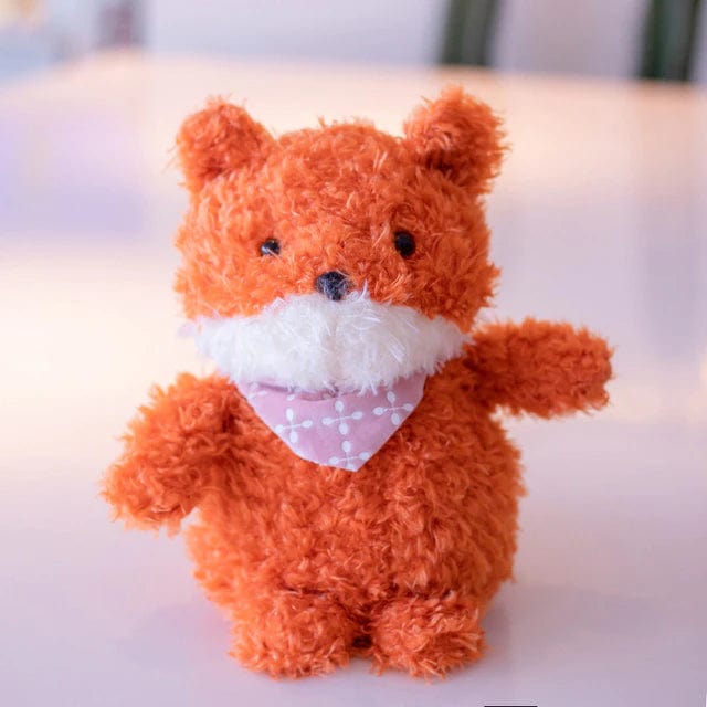 Fuzzy Beanie Plush Pink Pig and Fox Super Cute & Soft、mySite、g9winljtr