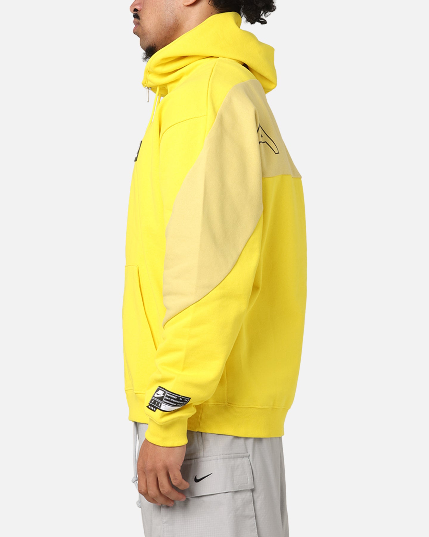 Nike Air Full-Zip Fleece Hoodie Saturn Gold/Black、mySite、zt4zffjzw