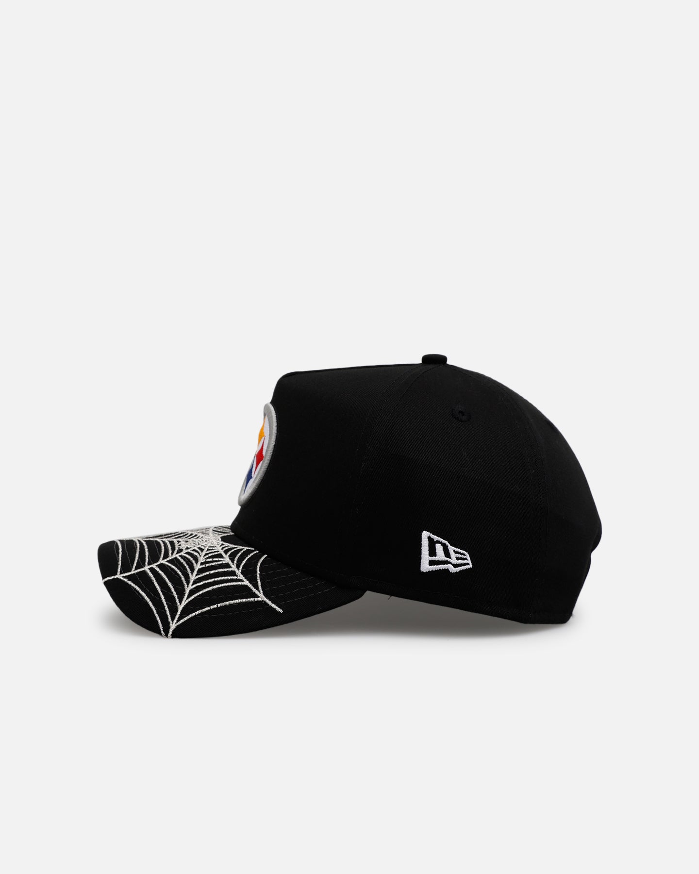 New Era Pittsburgh Steelers 'Spider Web Visor' 9FORTY A-Frame Snapback Black、mySite、zt4zffjzw