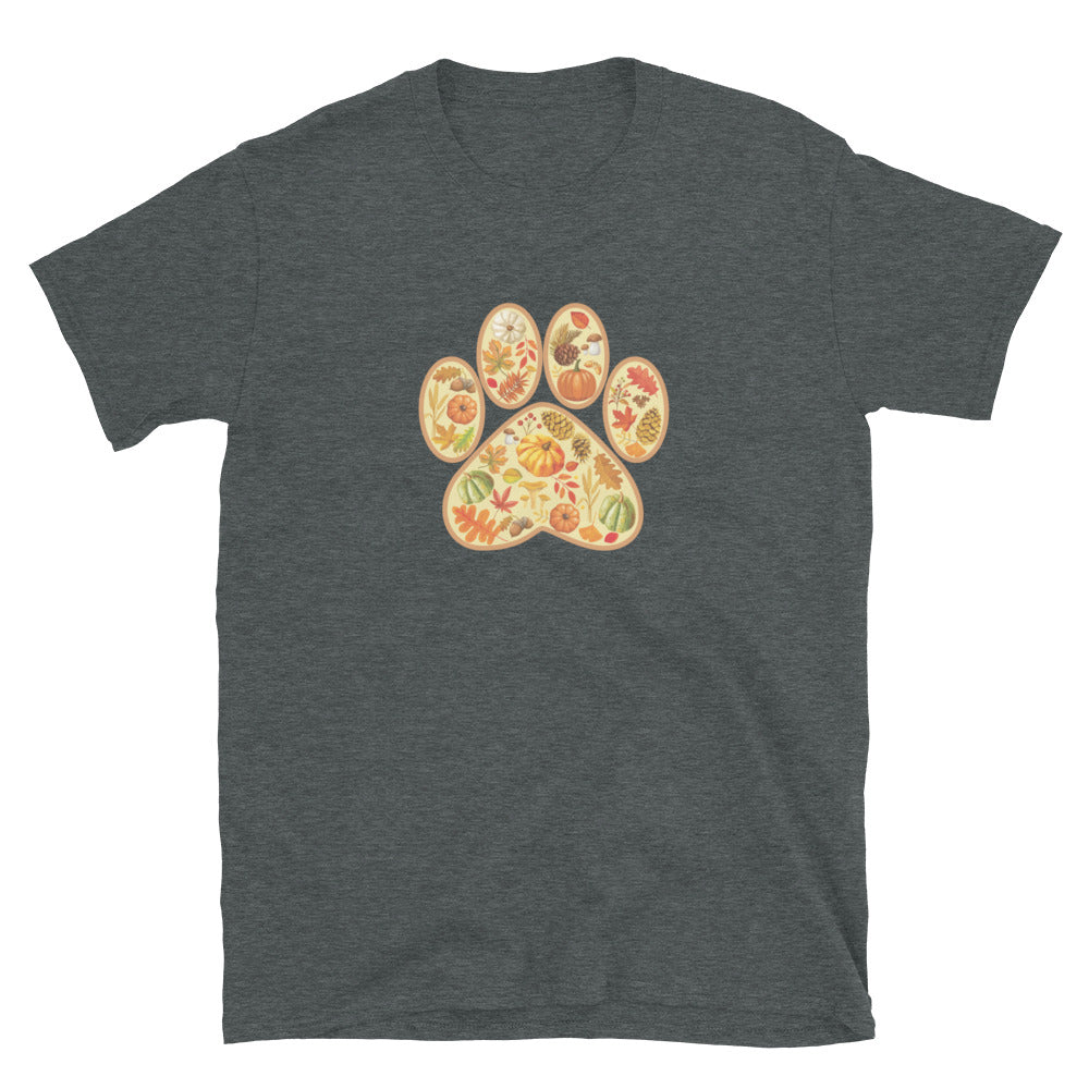 Paw Print of Autumn T-Shirt、mySite、camillekostekn