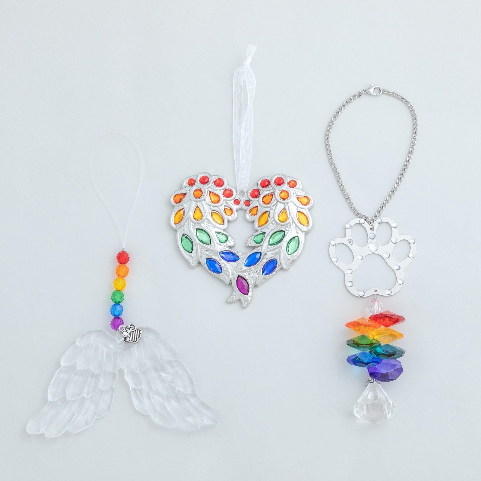 Rainbows & Paws Ornament、mySite、camillekostekn