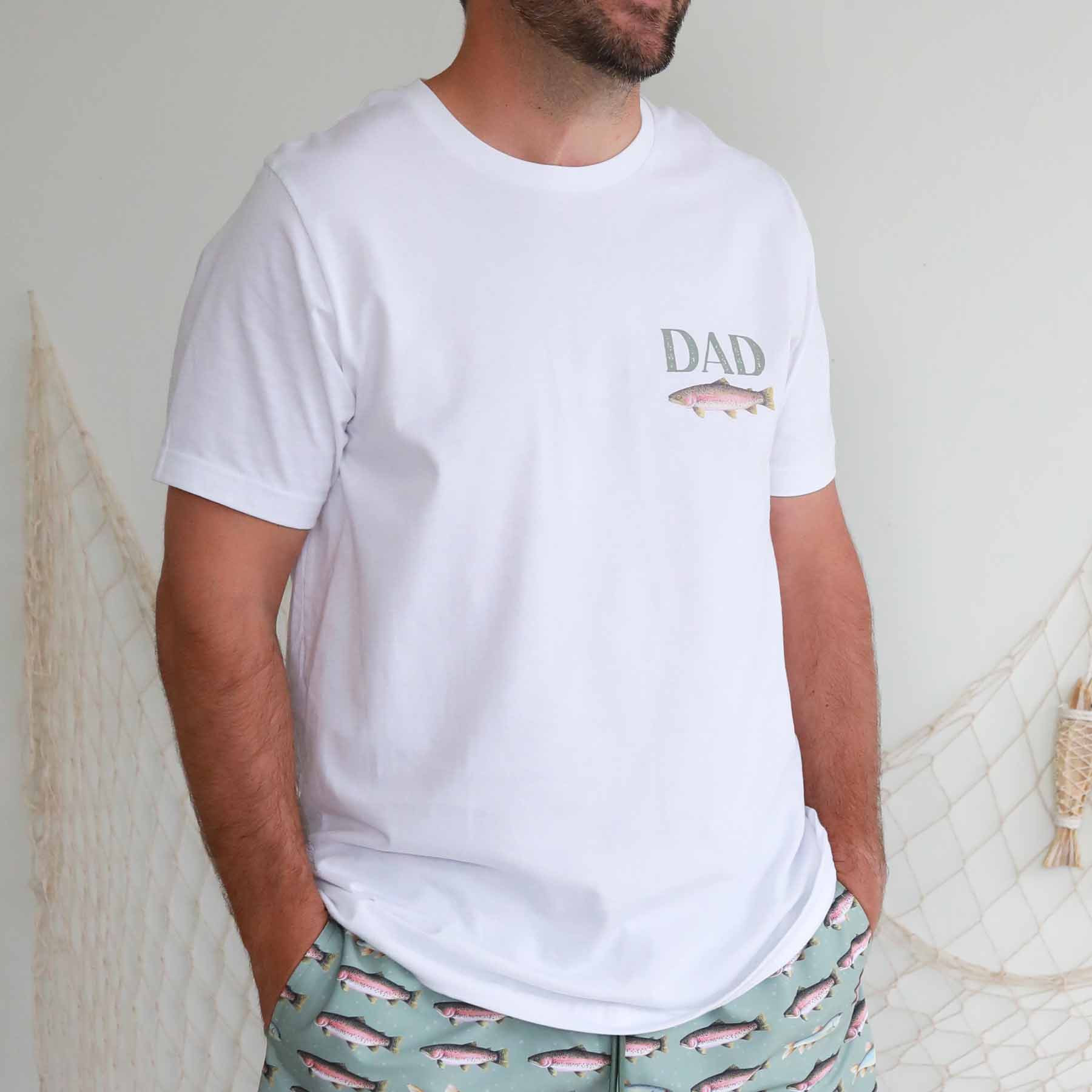  Freshwater Friends Dad Graphic Tee | White、mySite、layawaytickets