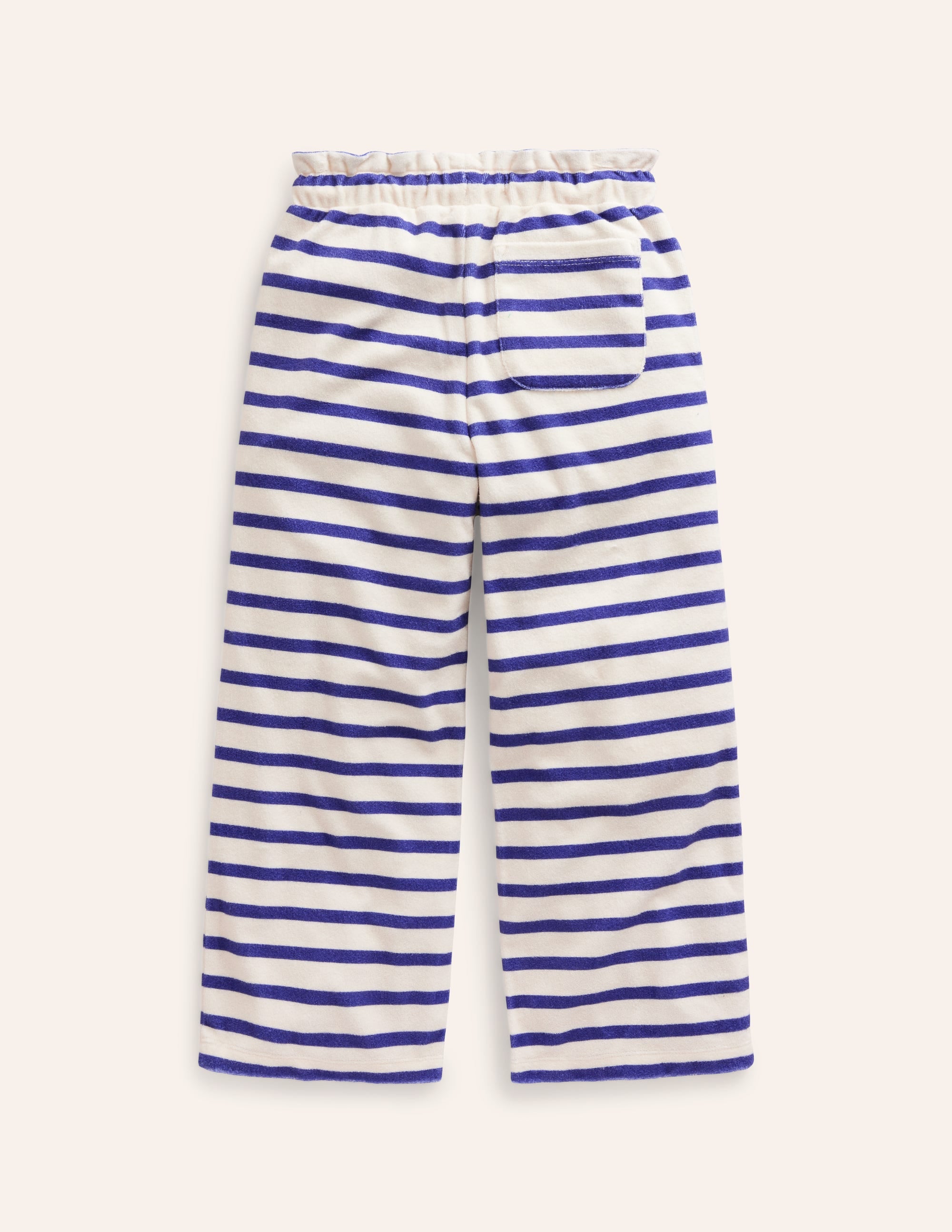  Towelling Trousers-Navy/ Ivory Stripe、mySite、ashleygrahame
