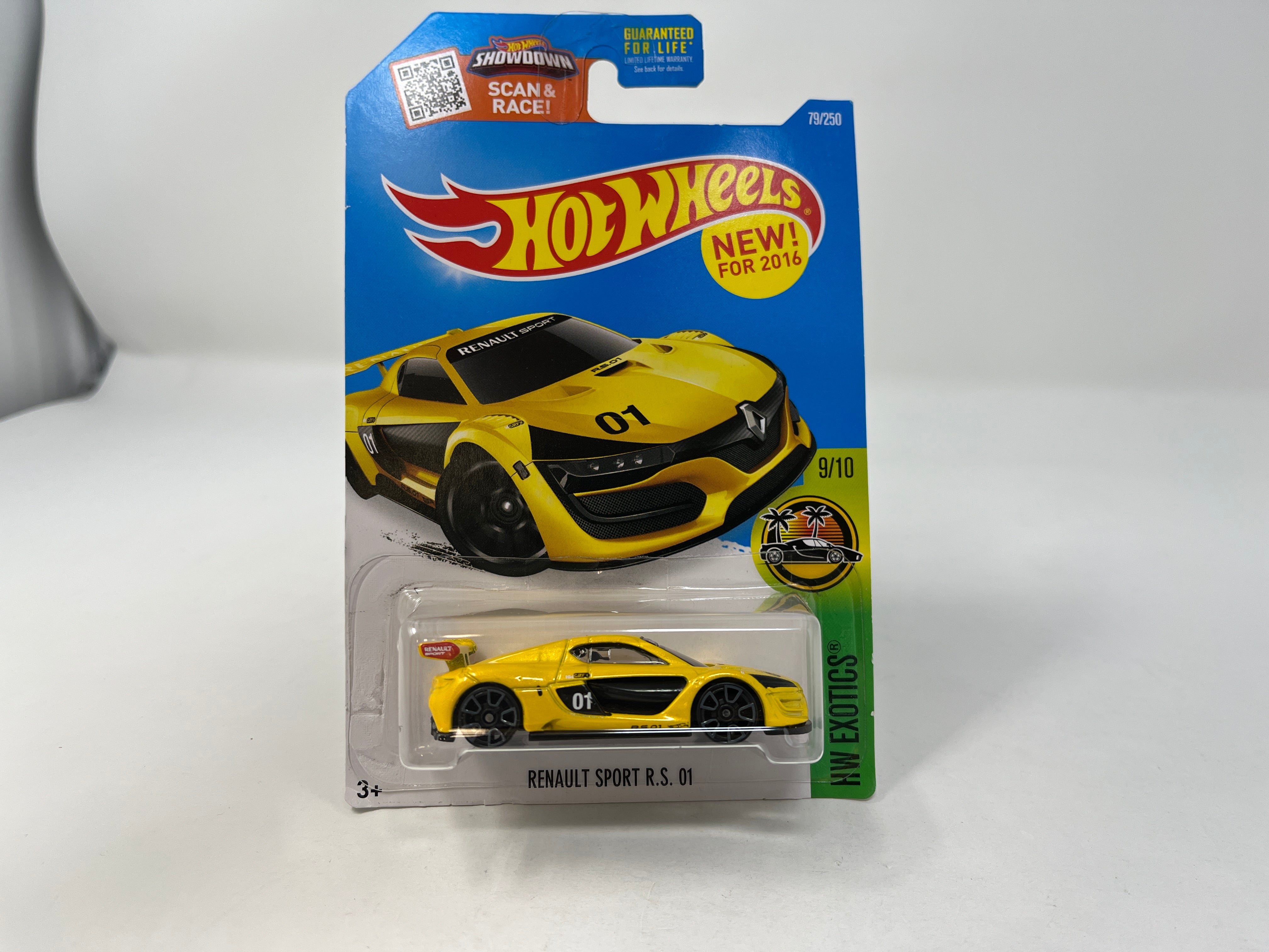 Renaut Sport RS 01 #79 * 2016 Hot Wheels * Yellow、mySite、hgirdovlk