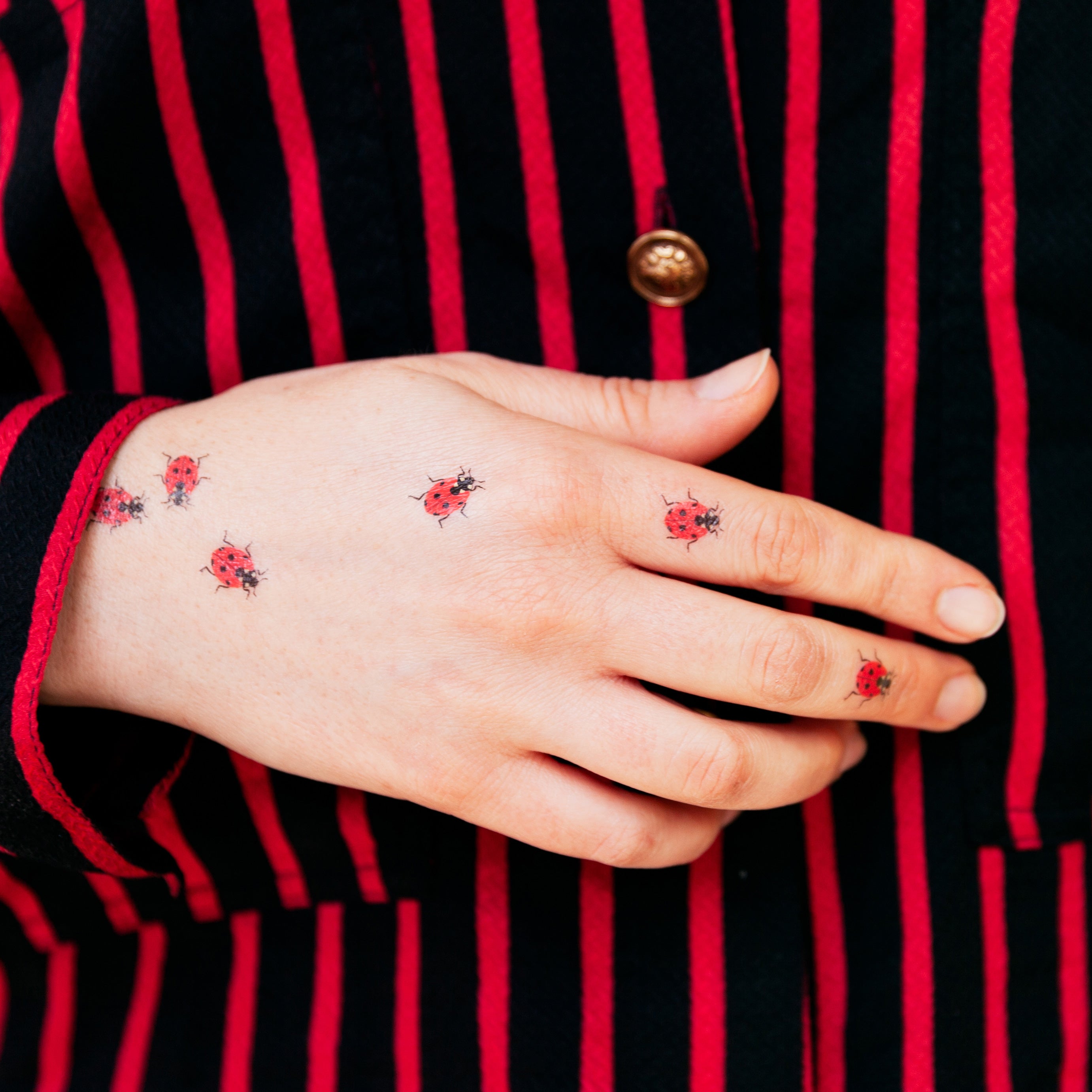  Ladybugs Tattly Temporary Tattoos、mySite、ghnorth