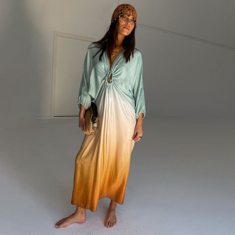 Blue Ombre Toria Dress、mySite、solidvoid