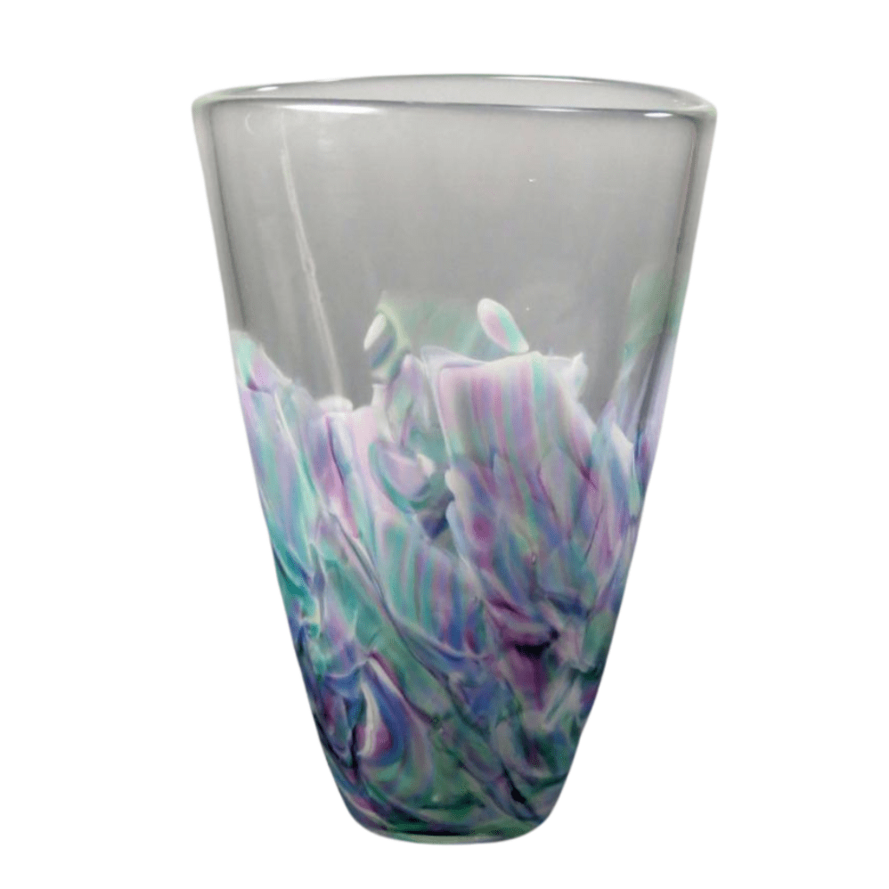 Oval Smash Glass Vase by Rosetree Glass Studio、mySite、topwebapps