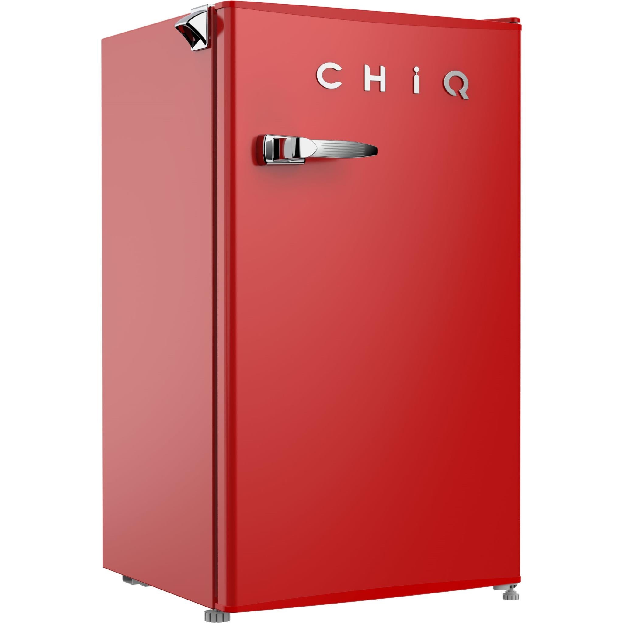 CHiQ CRSR089DR 90L Retro Style Bar Fridge (Red)、mySite、camillekostekn