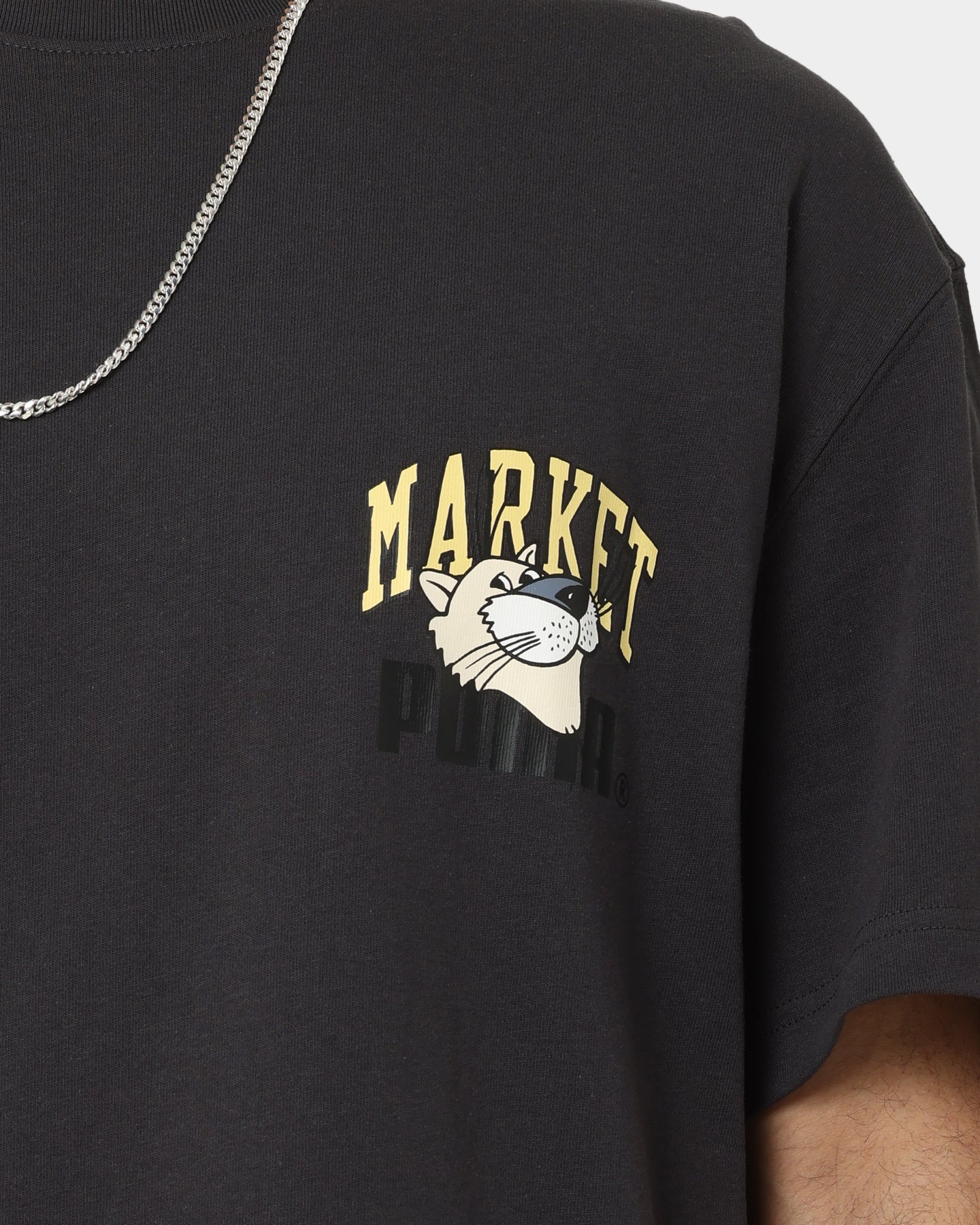 Puma X Market Graphic T-Shirt Puma Black、mySite、zt4zffjzw