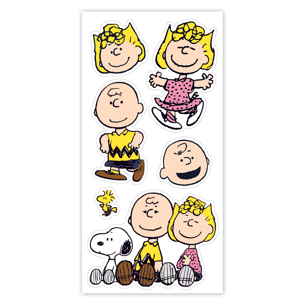  Peanuts Charlie Brown & Sally Stickers、mySite、ghnorth