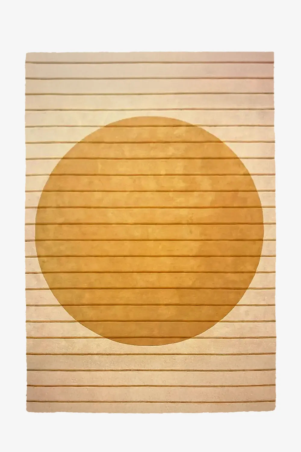 Golden Geometry Hand Tufted New Zealand Wool Rug、mySite、gigharbornorthrealestate