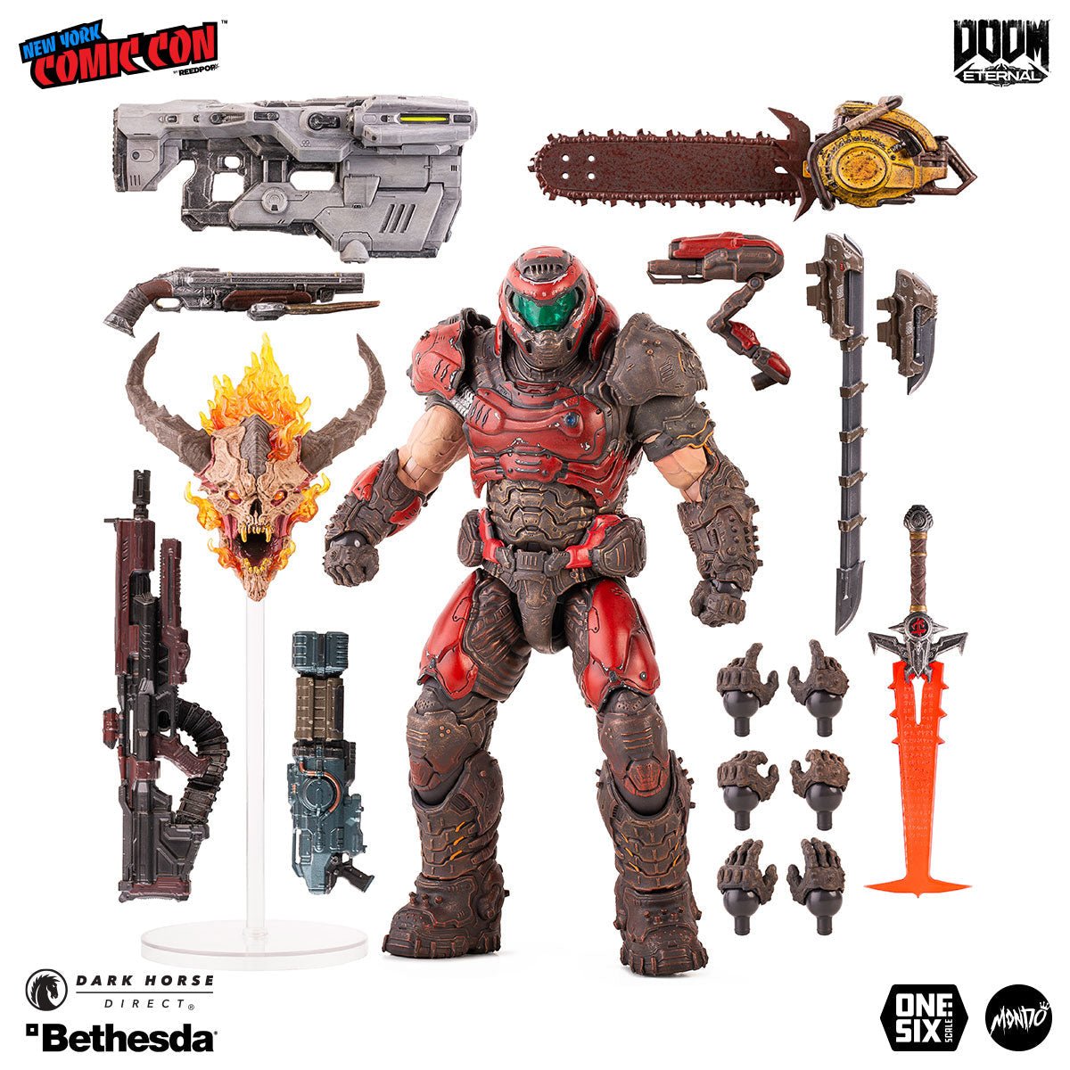 Mondo NYCC Exclusive DOOM Eternal Doom Slayer (Crimson Variant)、mySite、hgirdovlk