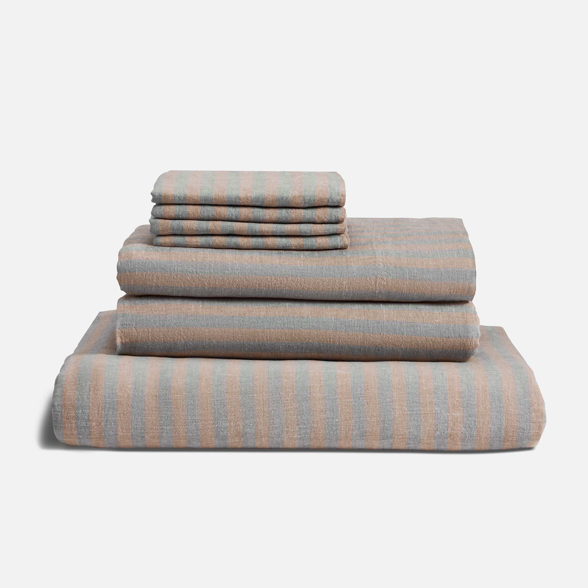  Caroline Z. Hurley Washed European Linen Hardcore Sheet Bundle、mySite、sugarbowlscore