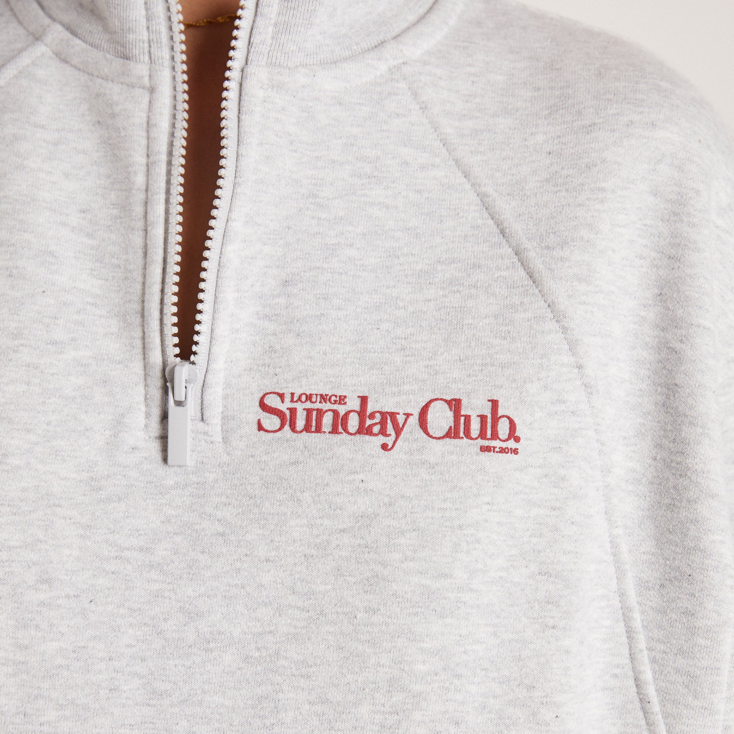 Quarter Zip Jumper - Grey Marl、mySite、bengalsvssteelers