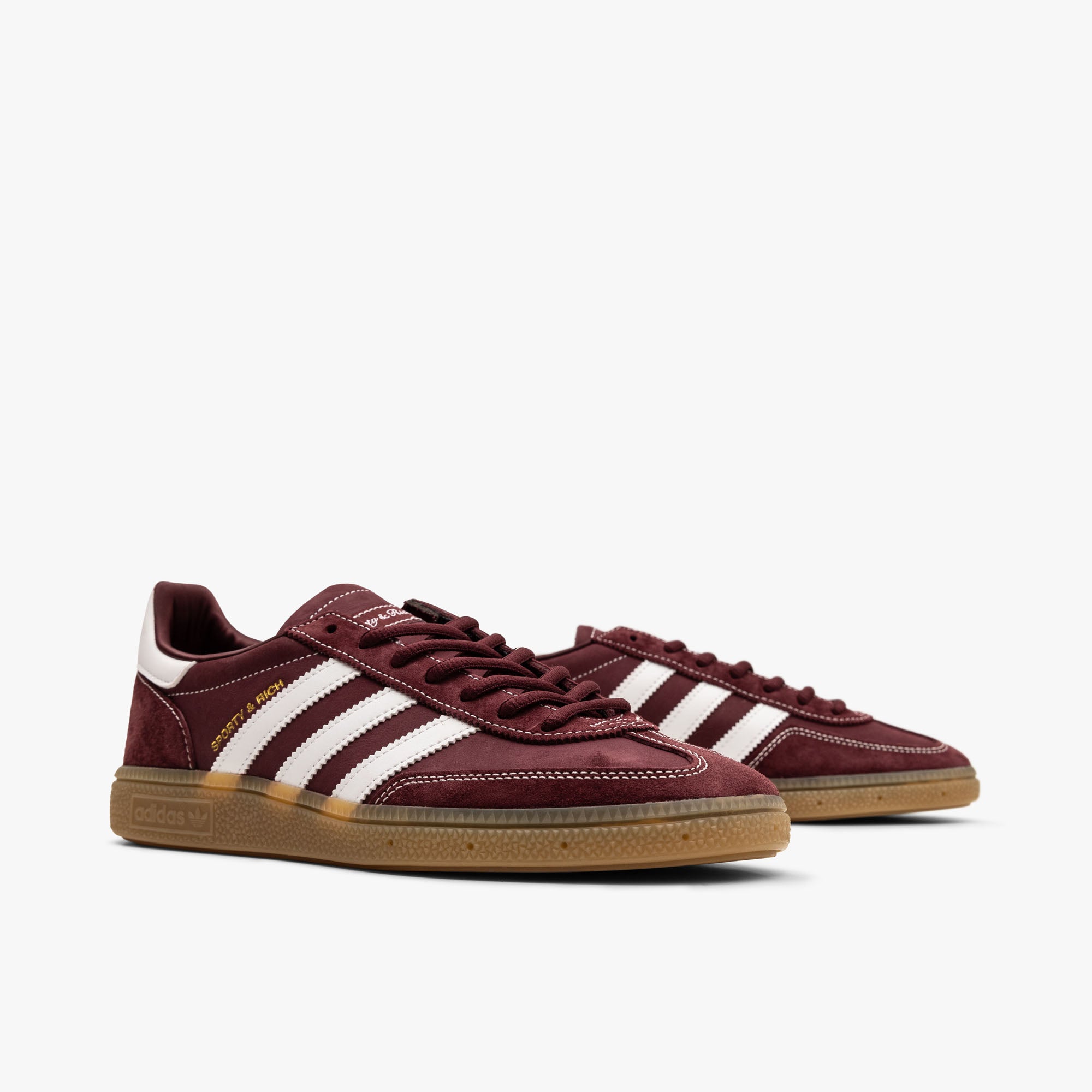  adidas Originals x Sporty & Rich Handball Spezial Shadow Red / Cloud White - Gum、mySite、merchandisen
