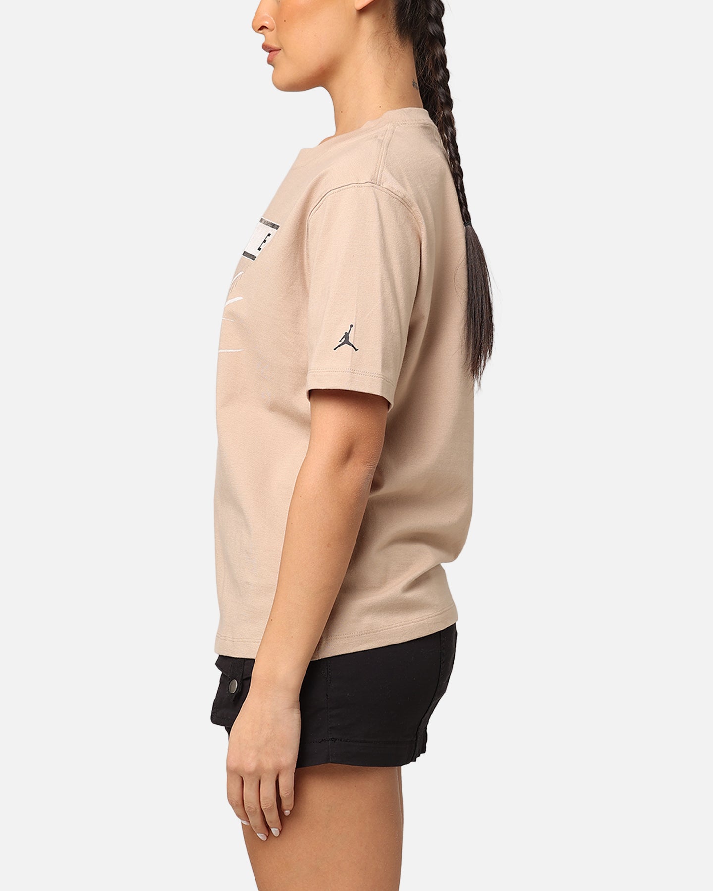 Jordan Women's Jordan Flight Heritage Graphic T-Shirt Legend Mid Brown、mySite、zt4zffjzw