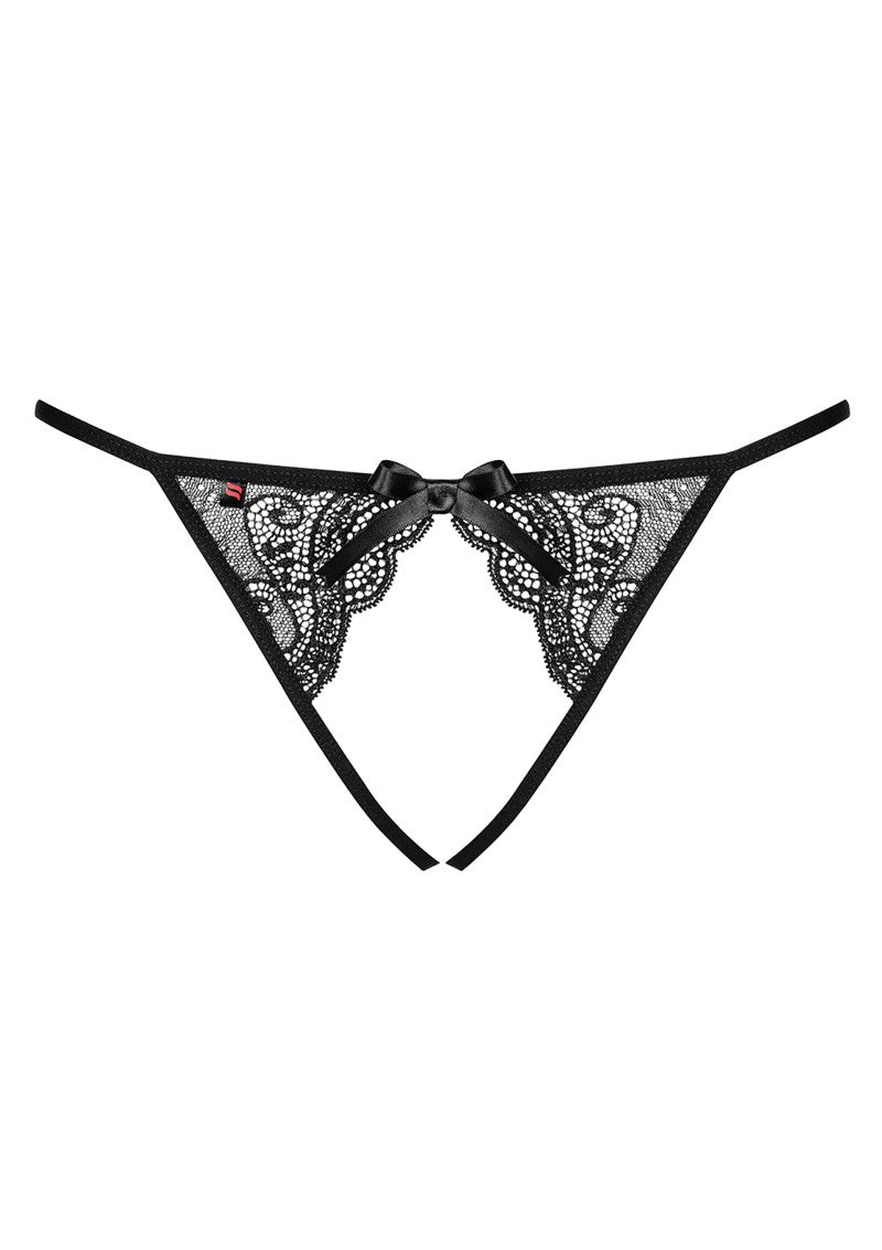Obsessive Miamor Crotchless Panties | Lace l Panty l Crouch less l Multistretch、mySite、bottomscart