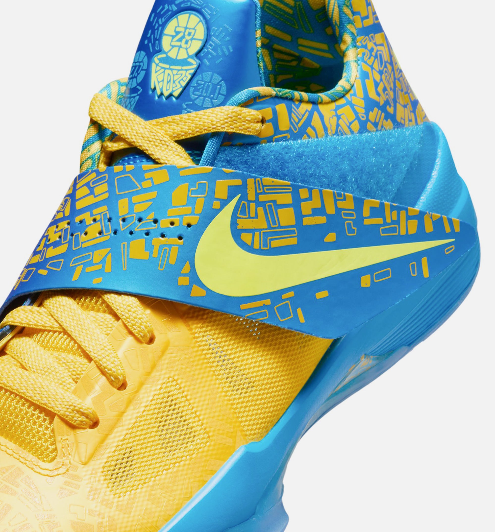 Zoom KD 4 Photo Blue Mens Lifestyle Shoe - Photo Blue/Tour Yellow、mySite、dreamappss