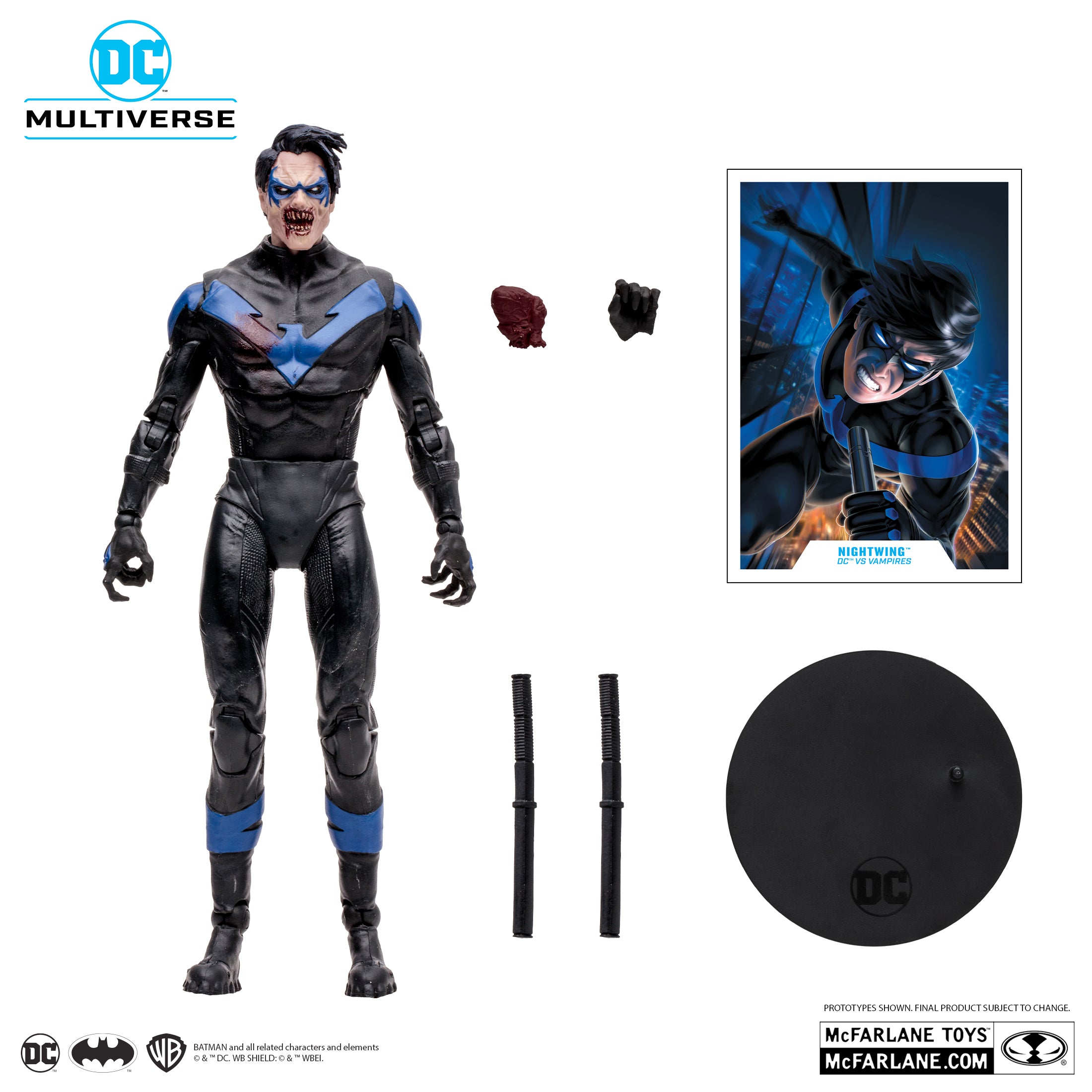 DC Multiverse Exclusive Gold Label Nightwing (DC vs. Vampires)、mySite、hgirdovlk