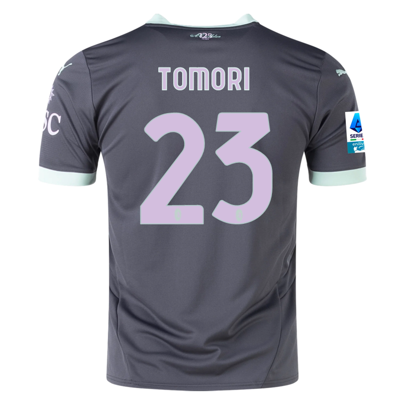 Puma AC Milan Fikayo Tomori Third Jersey w/ Serie A Patch 24/25 (Shadow Gray/Fresh Mint)、mySite、shPuma AC Milan Fikayo Tomori Third Jersey w/ Serie A Patch 24/25 (Shadow Gray/Fresh Mint)、mySite、glenpowelloop_name
