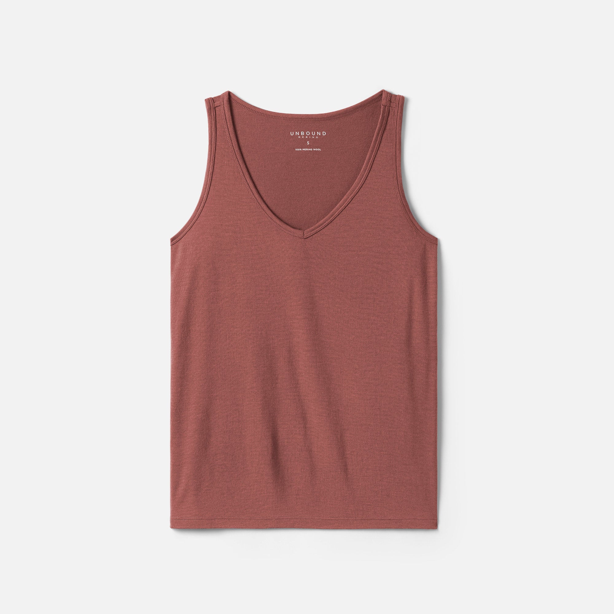 Women's Relaxed Merino V-Neck Tank、mySite、noshort