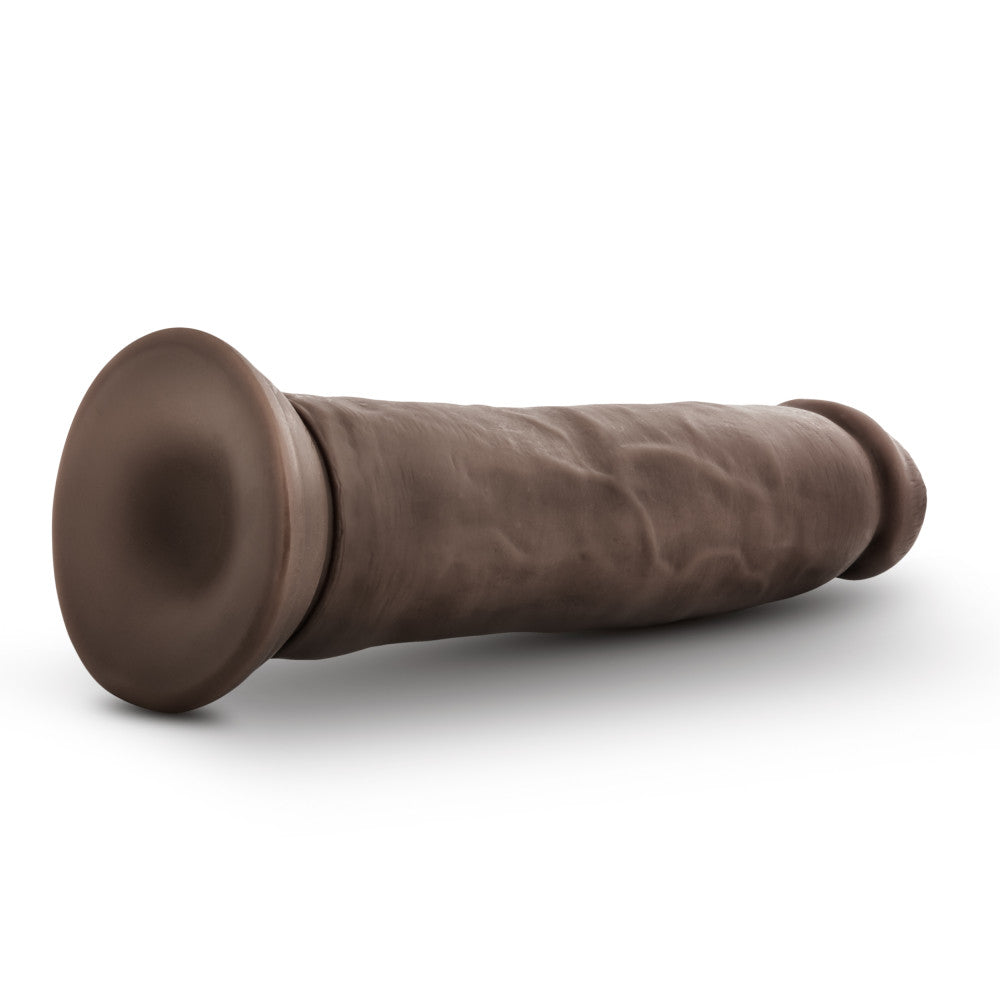 Dr. Skin By Blush® | Realistic Chocolate 9 Inch Long Dildo With Suction Cup Base、mySite、bottomscart
