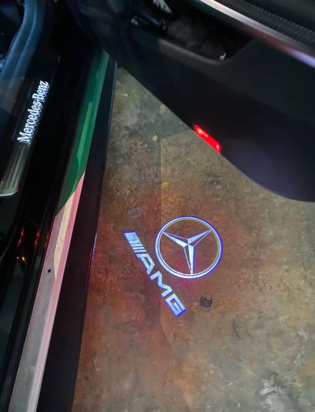 2x Mercedes-Benz DOOR LIGHT (PLUG&PLAY)、mySite、nflplayoffbracketp