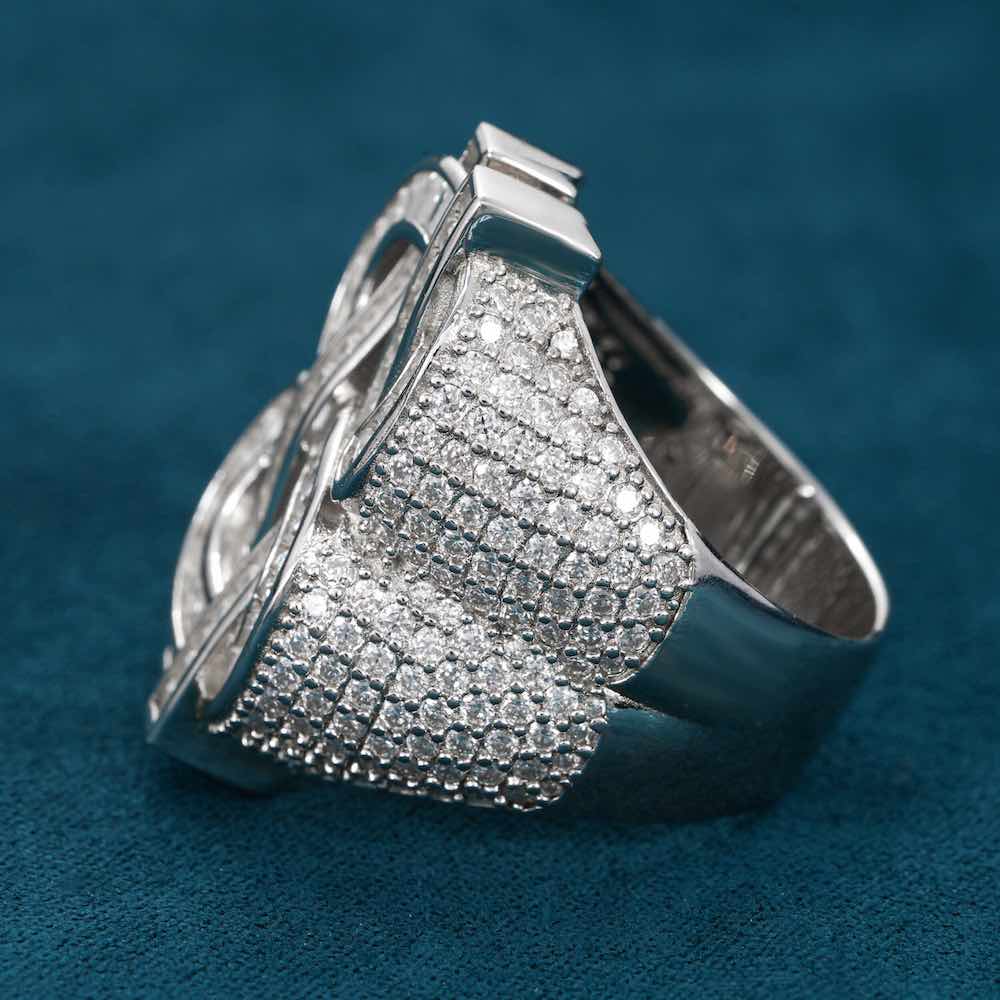 Dollar Sign Moissanite Baguette Ring 14k Gold、mySite、hinf8tx79