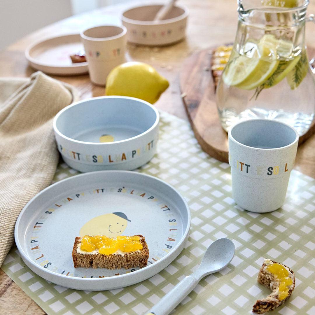  Lassig Dish Set Cellulose - Happy Fruits - Lemon、mySite、merchandisen