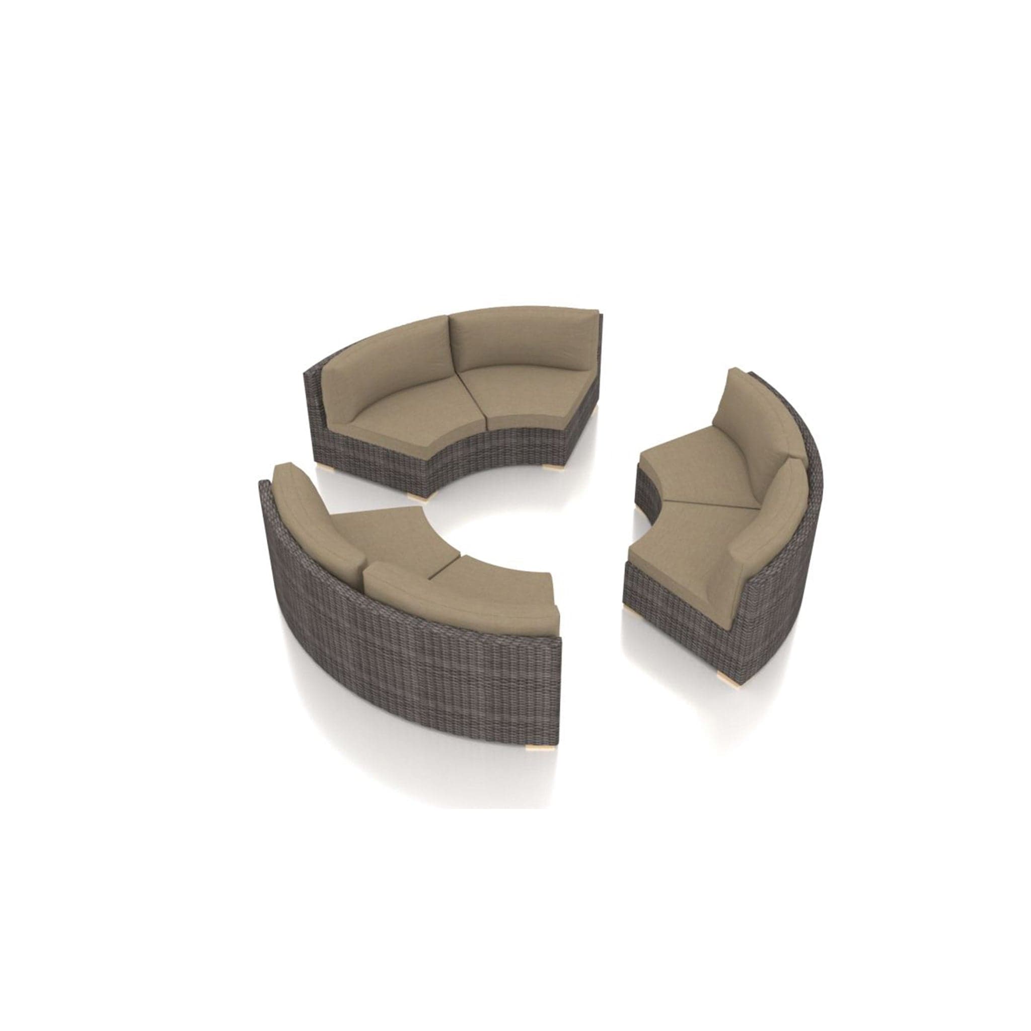 Dune 3 Piece Curve Sectional Set、mySite、neckold