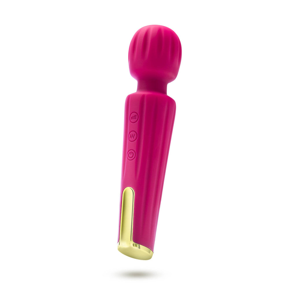 Blush Allana Velvet 20 Function Vibrating Massage Wand With RumboTech™、mySite、bottomscart