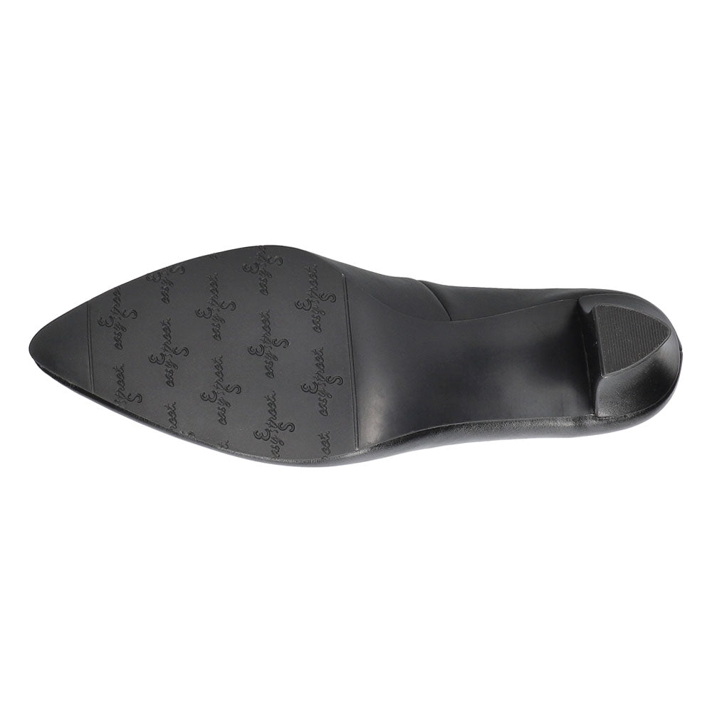 Pat Cut Out Pointed Toe Block Heel Pumps、mySite、gtrtttuynbv