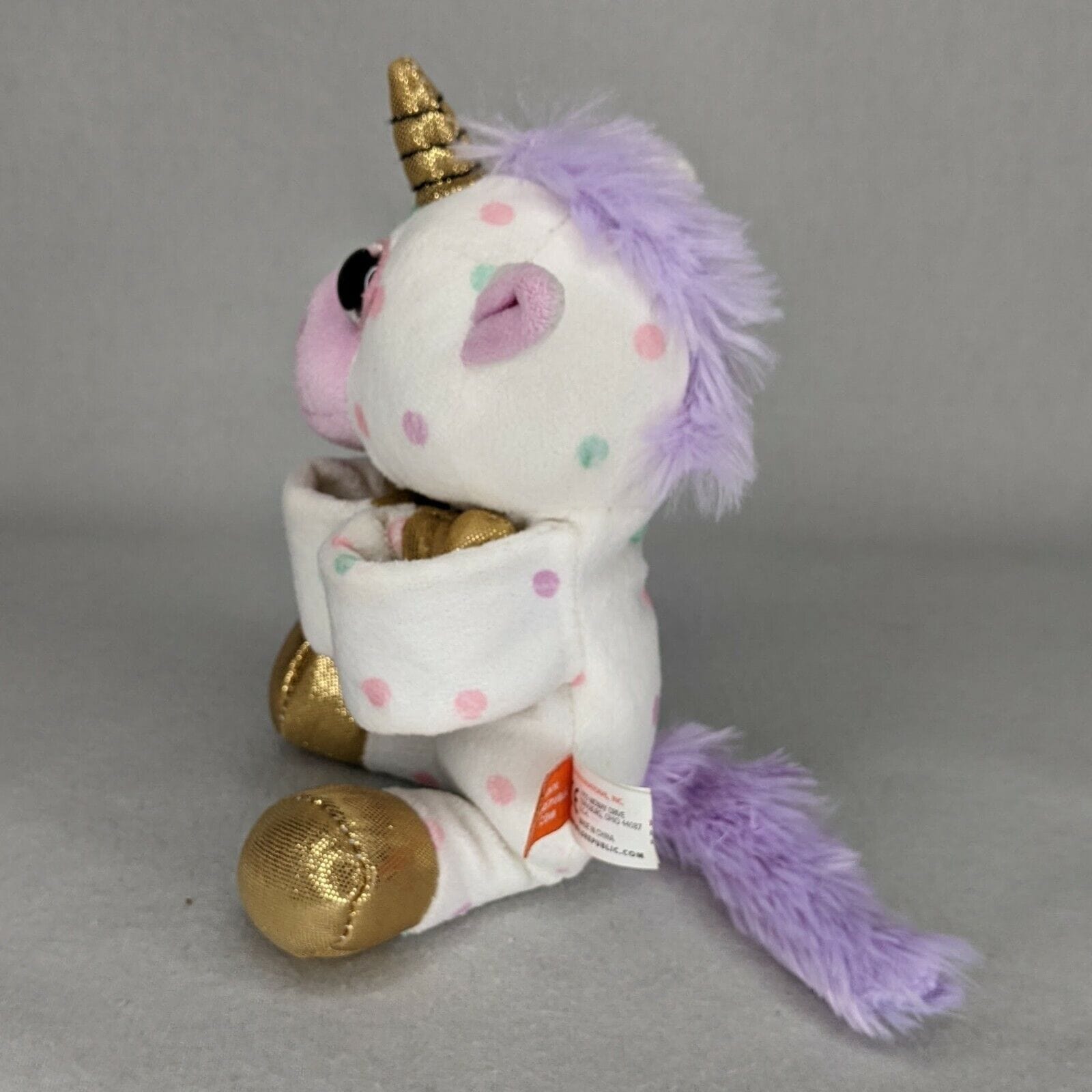 Ploka Dot Unicorn Huggers By Wild Republic、mySite、g9winljtr
