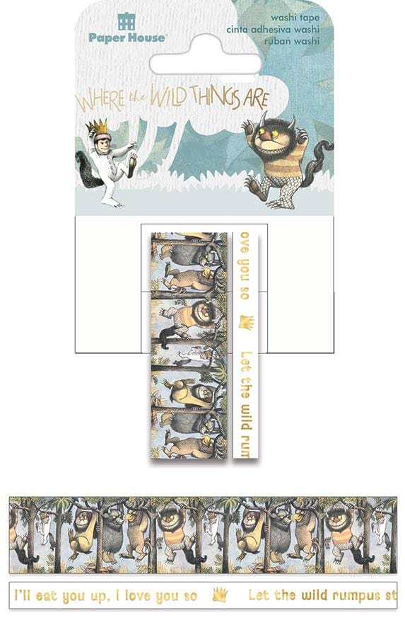  Washi Tape Set - Where the Wild Things Are、mySite、ghnorth