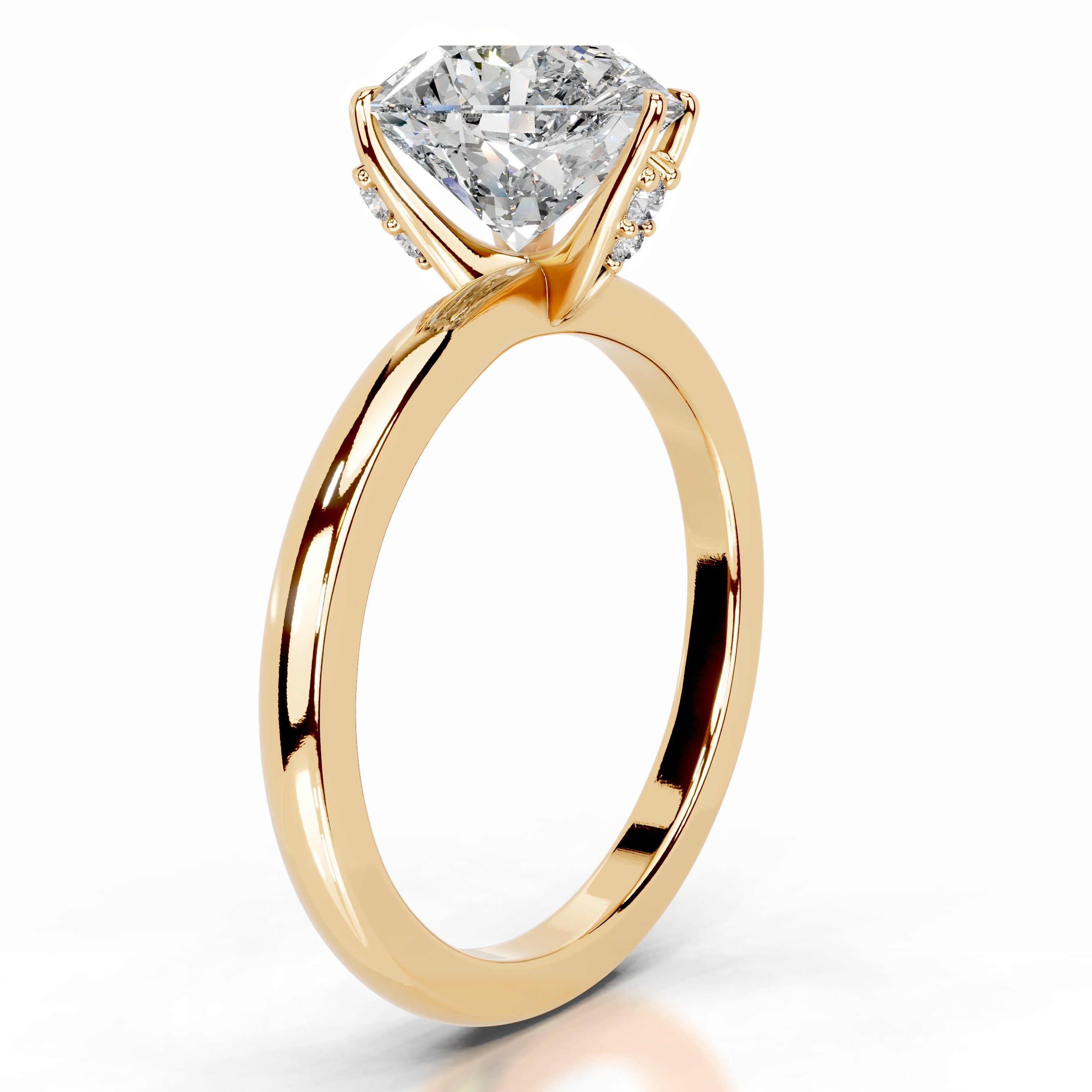 Angoona Diamond Engagement Ring - 18K Yellow Gold、mySite、hinf8tx79