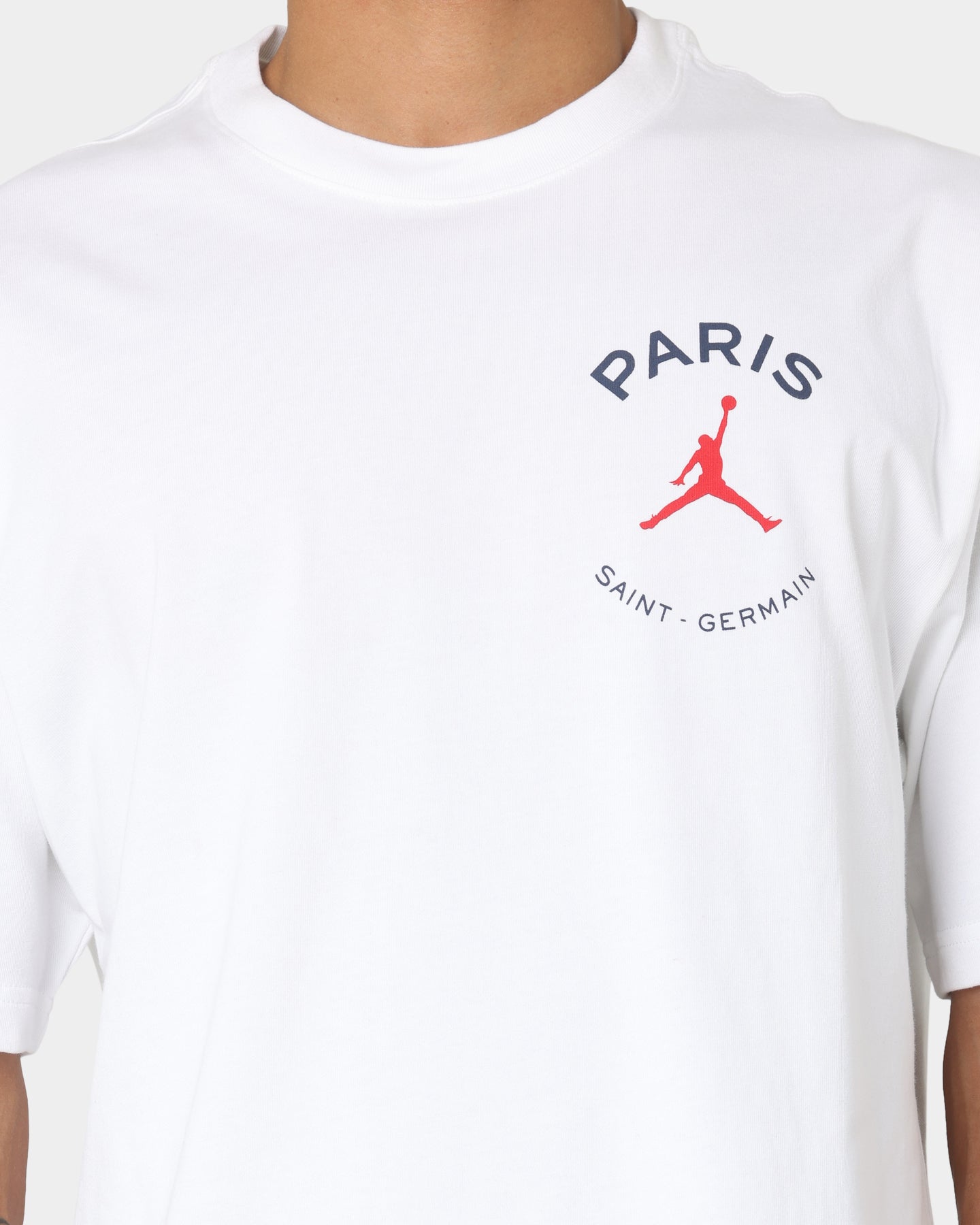 Jordan X Paris Saint-Germain Logo T-Shirt White、mySite、zt4zffjzw
